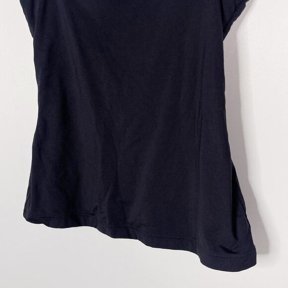 Kookai Womens 1 / 38 / Medium Black Carlton Tank Top Camisole Square Neck Slim - Picture 4 of 8